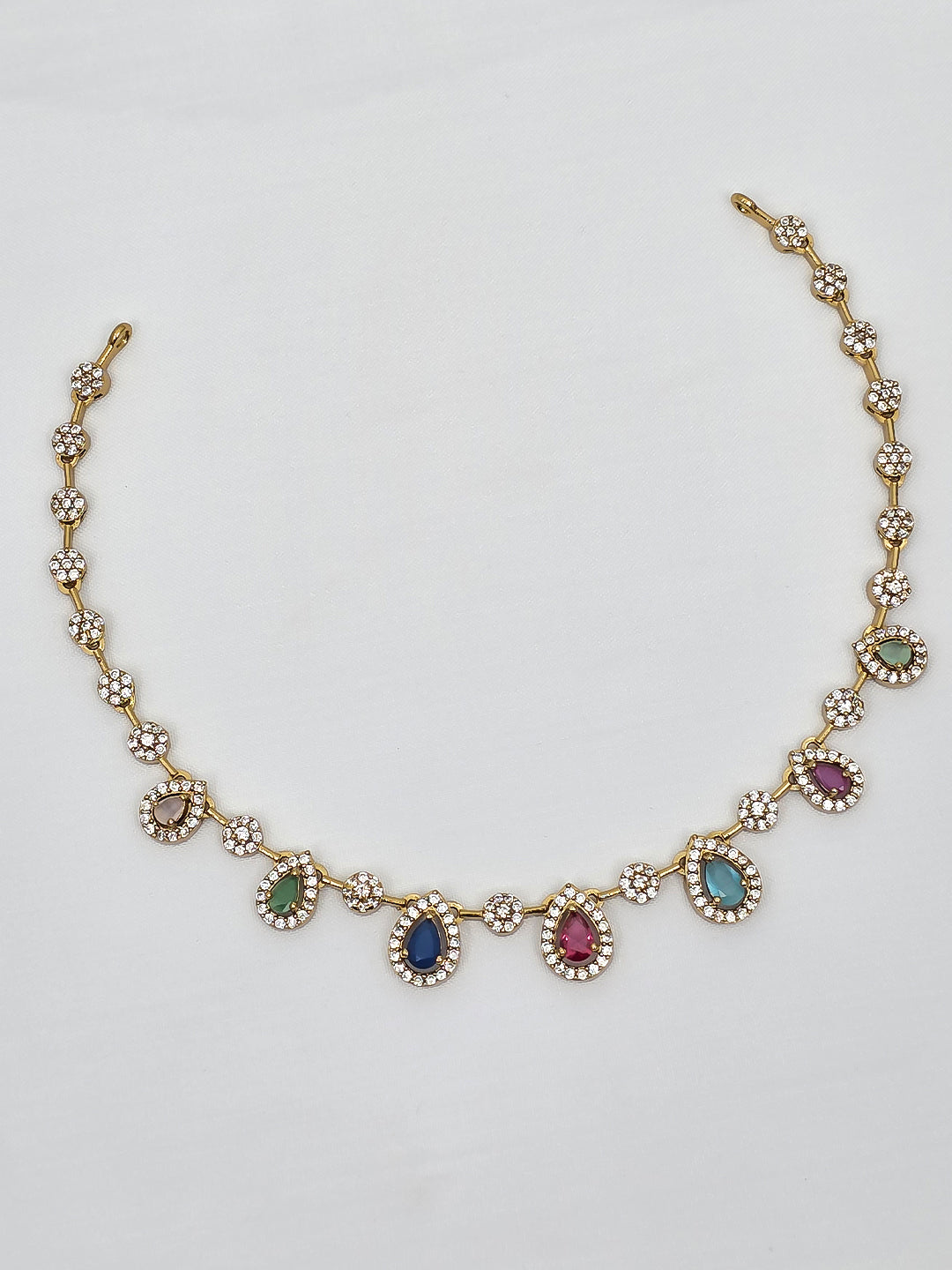Premium Quality Matt Ad Neckset With Earings