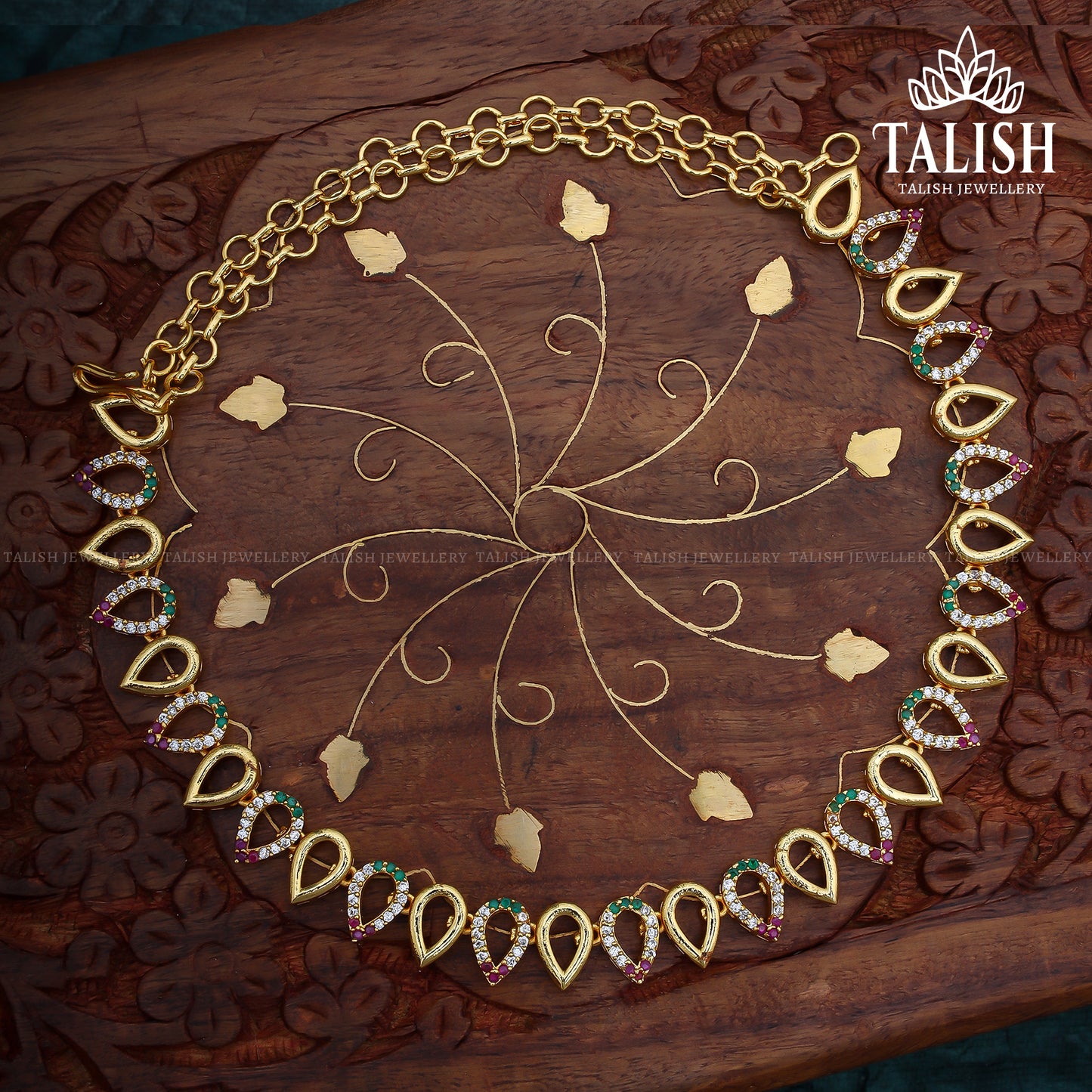 Premium Quality Ad Neckset With Studs