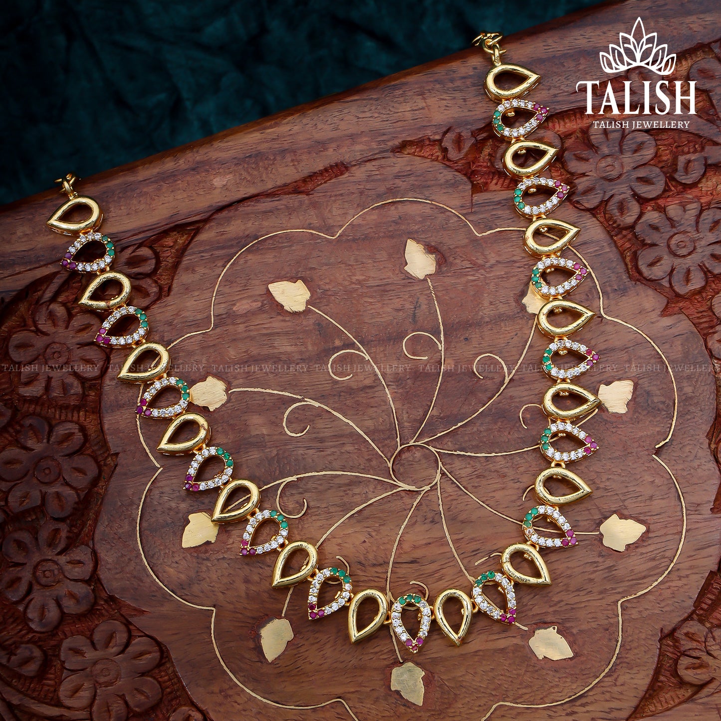 Premium Quality Ad Neckset With Studs