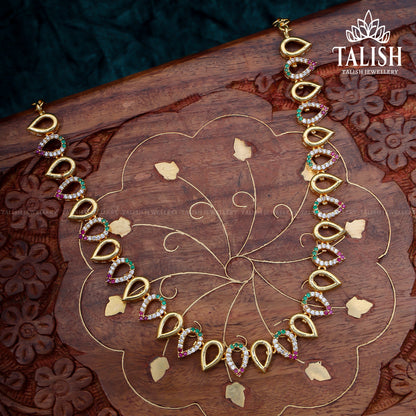 Premium Quality Ad Neckset With Studs