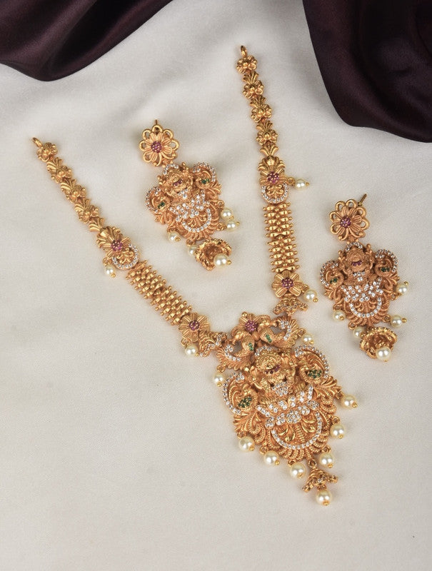 Premium Quality Laxmi Neckset With Studs-Talish